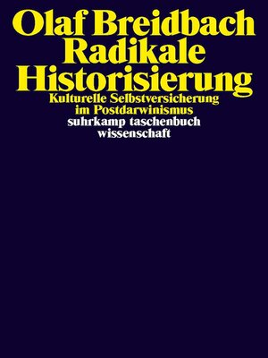 cover image of Radikale Historisierung